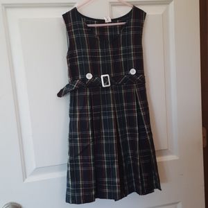 School Uniform Plaid Dress Girls 7 Sunny Fashions